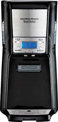 Hamilton Beach - BrewStation 12-Cup Coffeemaker - Black