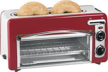 Load image into Gallery viewer, Hamilton Beach - ensemble Toastation 2-Slice Toaster Oven - Red